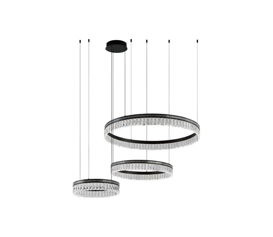  LED Stmívatelný křišťálový lustr na lanku THALIA LED/120W/230V 3000-6000K + DO N2105