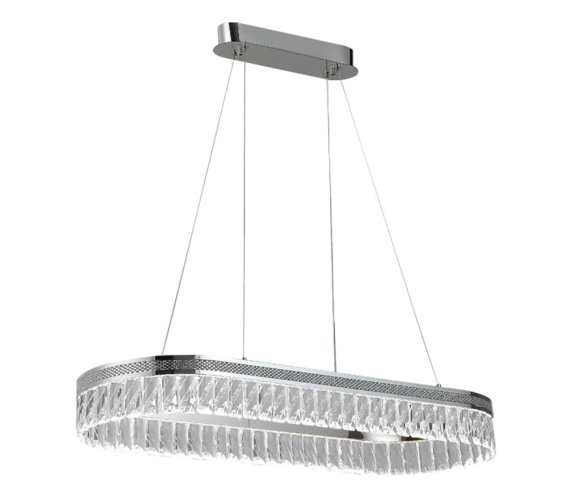  LED Stmívatelný křišťálový lustr na lanku THALIA LED/50W/230V 3000-6000K + DO N2109