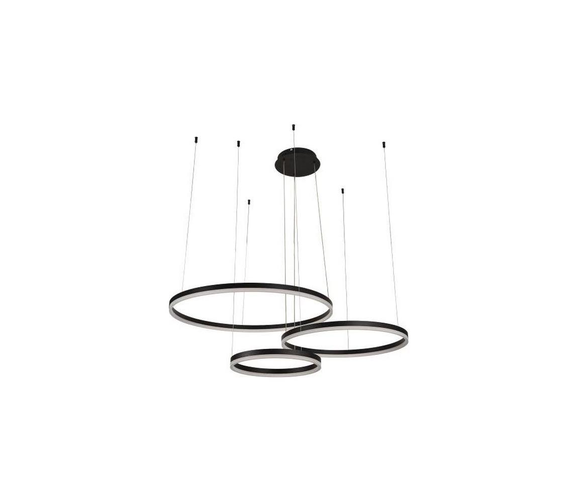  LED Stmívatelný lustr na lanku LED/125W/230V 3000-6500K + dálkové ovládání J4384/B
