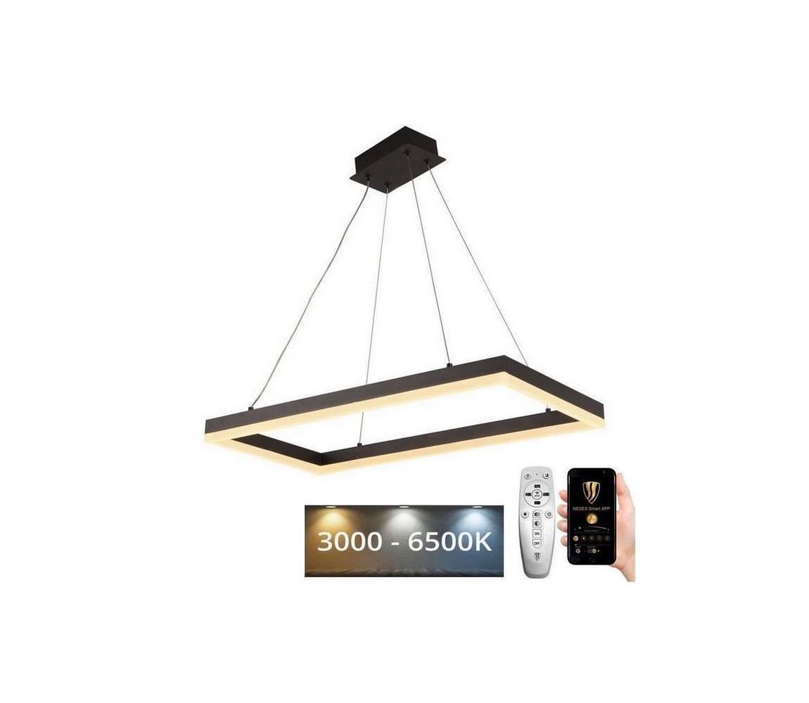  LED Stmívatelný lustr na lanku LED/40W/230V 3000-6500K + dálkové ovládání J4322/B