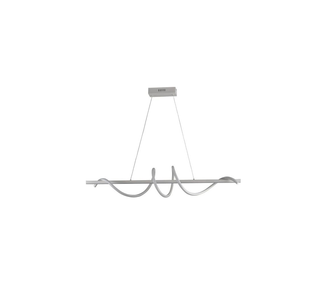  LED Stmívatelný lustr na lanku LED/50W/230V 3000-6500K 100 cm + dálkové ovládání TA2316/W