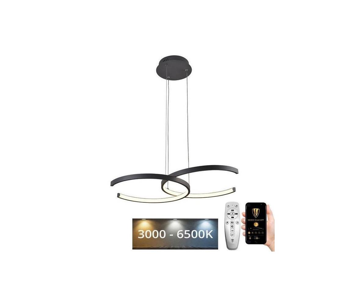  LED Stmívatelný lustr na lanku LED/50W/230V 3000-6500K + DO J4300/S