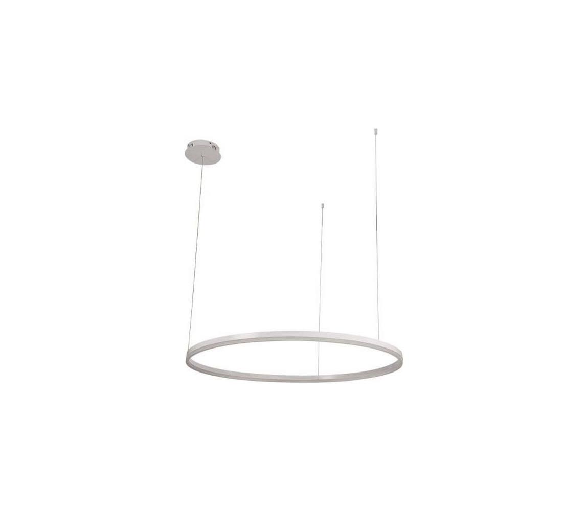  LED Stmívatelný lustr na lanku LED/55W/230V 3000-6500K + dálkové ovládání J4379/W