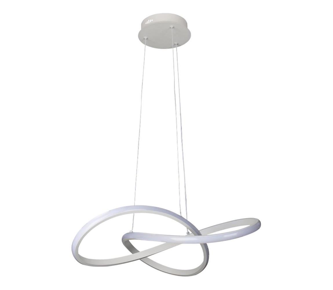  LED Stmívatelný lustr na lanku LED/65W/230V 3000-6500K + dálkové ovládání TA2310/W