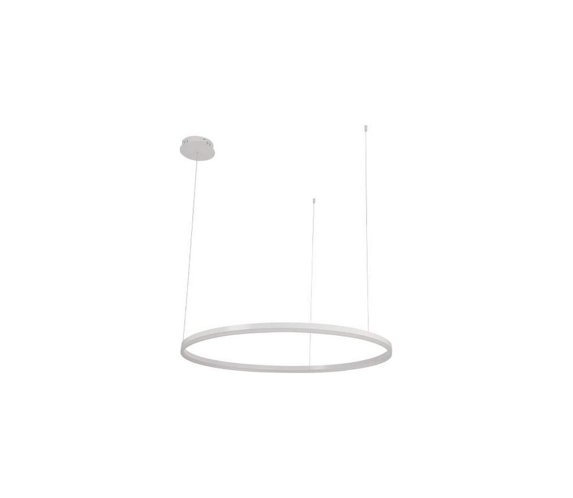  LED Stmívatelný lustr na lanku LED/72W/230V 3000-6500K + dálkové ovládání J4380/W