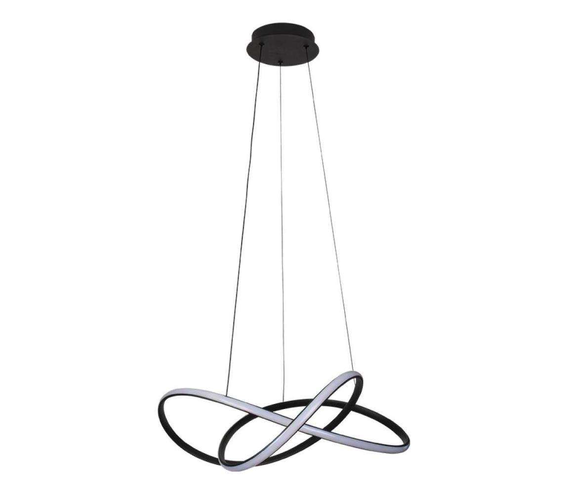  LED Stmívatelný lustr na lanku LED/85W/230V 3000-6500K + dálkové ovládání TA2311/B