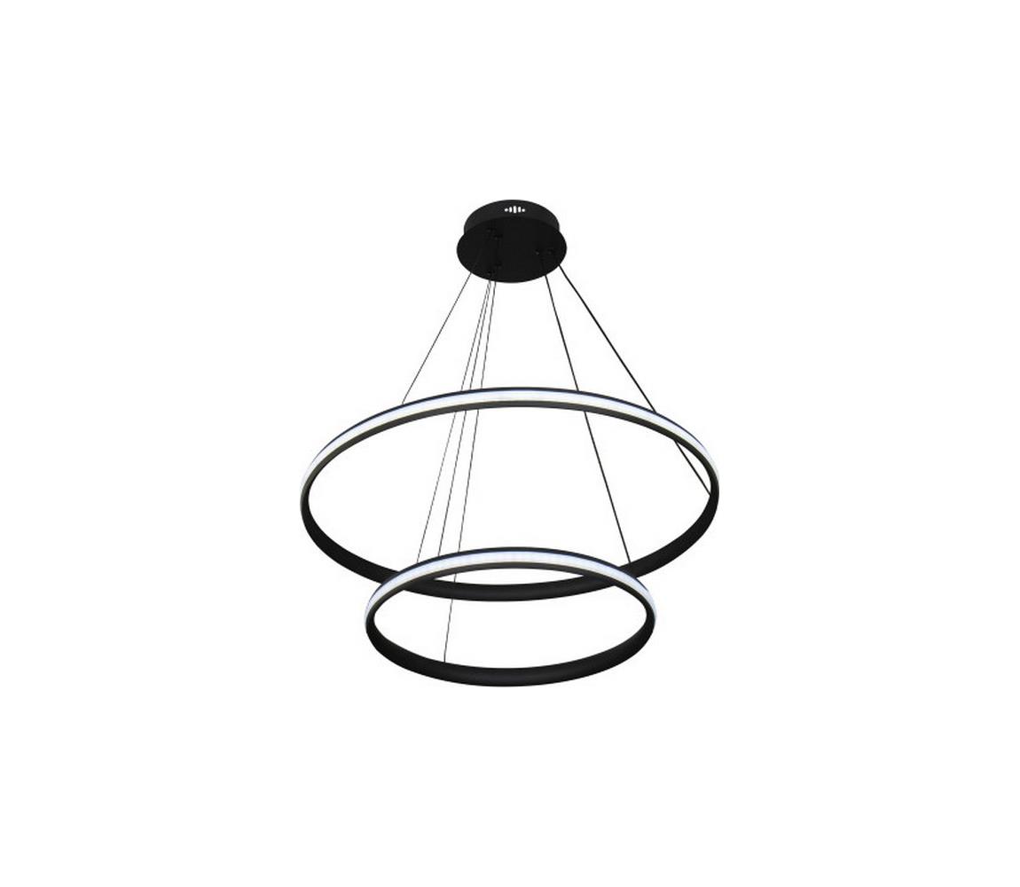  LED Stmívatelný lustr na lanku LED/90W/230V 3000-6500K pr. 60 cm + DO TA2306/B