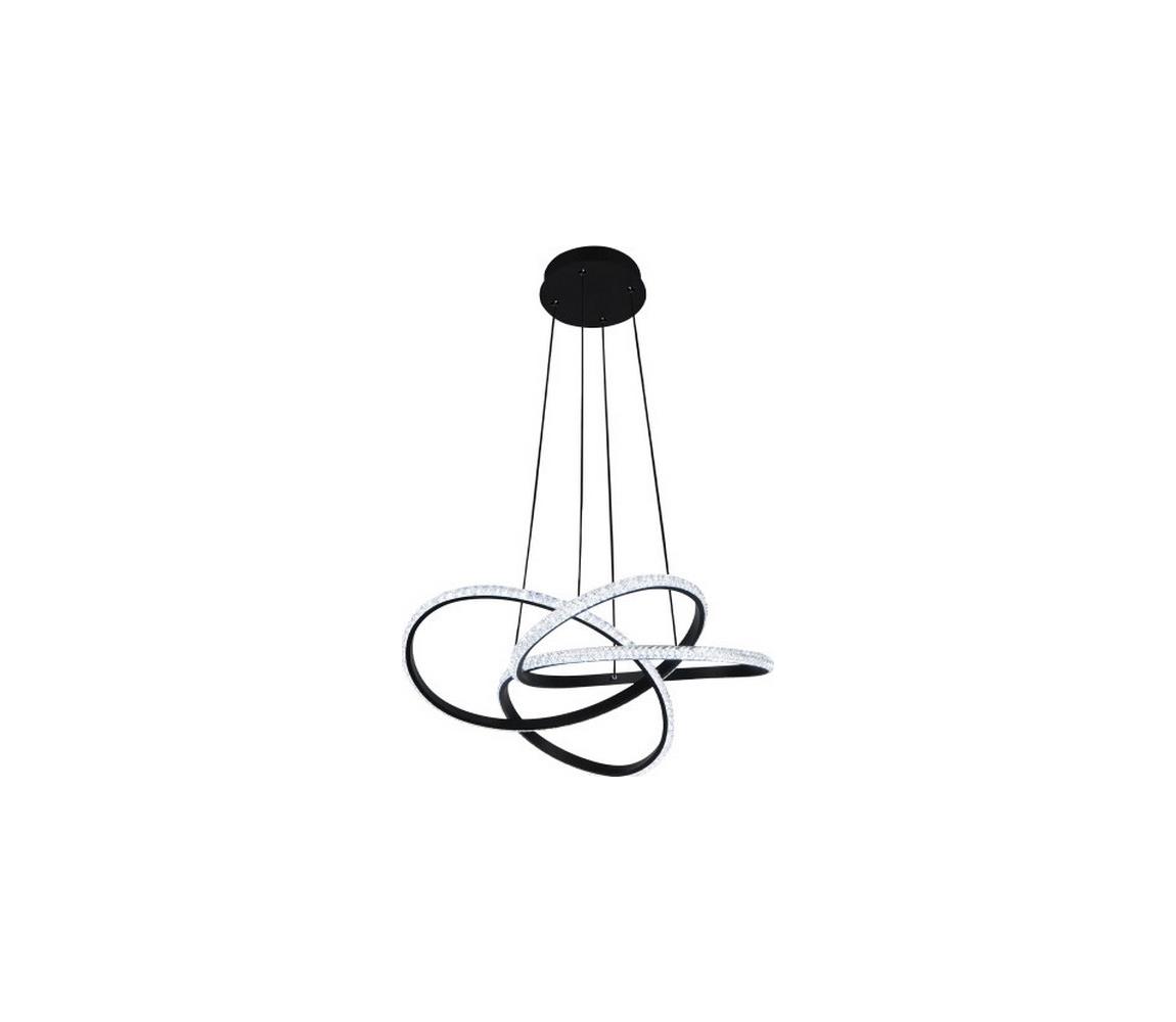  LED Stmívatelný lustr na lanku LED/95W/230V 3000-6500K pr. 57 cm + DO TA2309/B