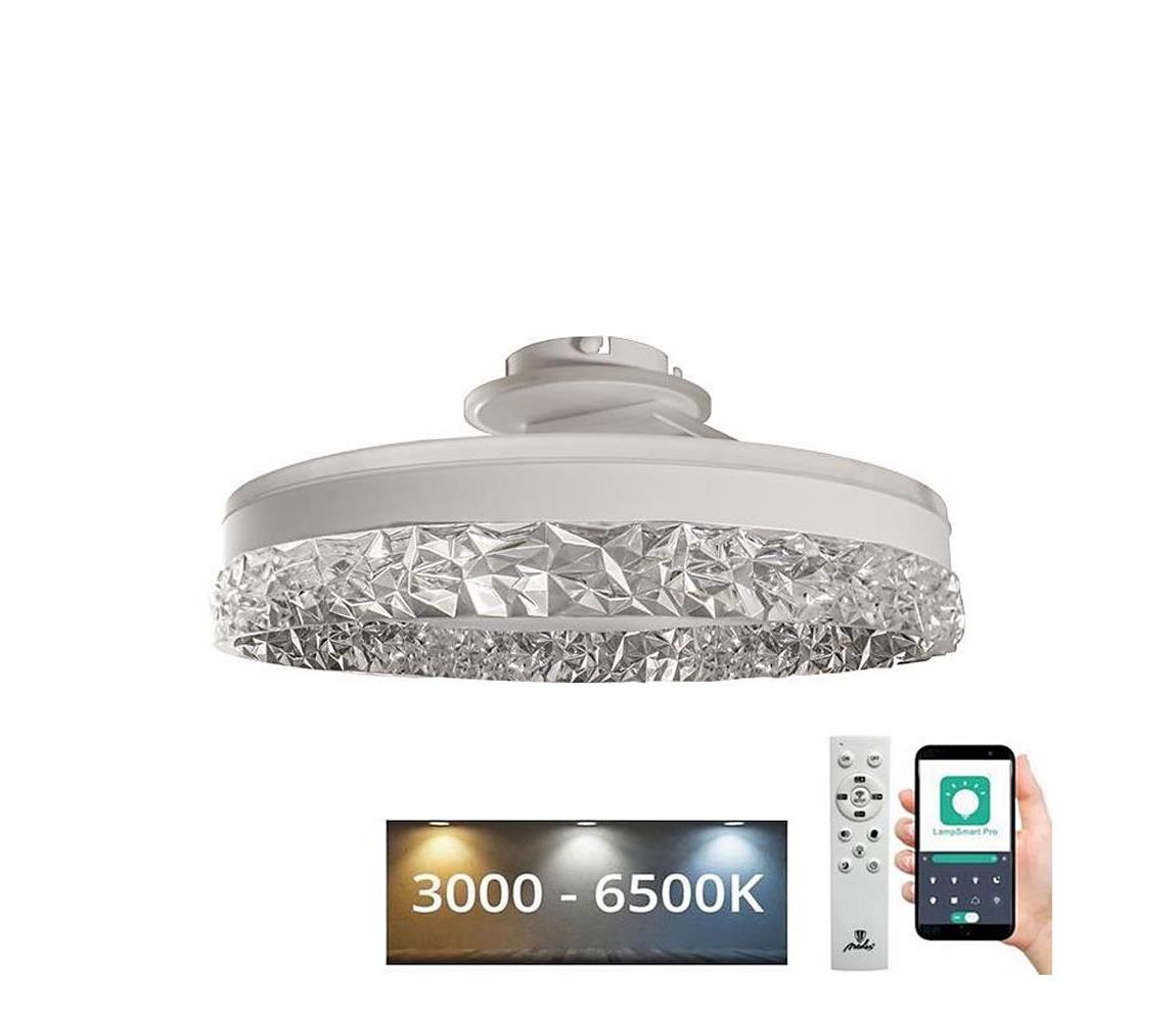  LED Stmívatelný přisazený lustr LED/86W/230V 3000-6500K bílá + dálkové ovládání TA1306/W