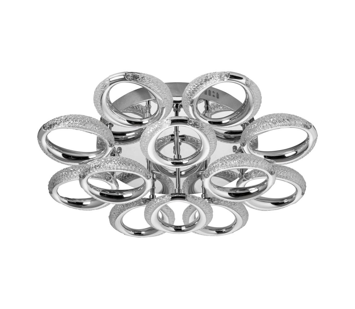  LED Stropní svítidlo 12xLED/14W/230V 3000-5000K pr. 60 cm lesklý chrom P-MX3012/8+4S