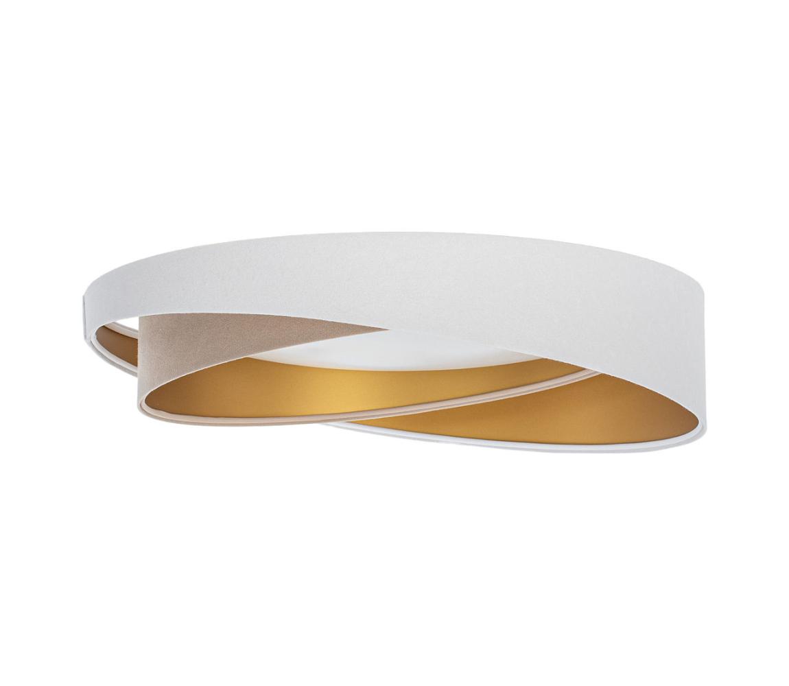  LED Stropní svítidlo GALAXY MODERN LED/24W/230V pr. 55 cm bílá/béžová/zlatá D-090-060-159