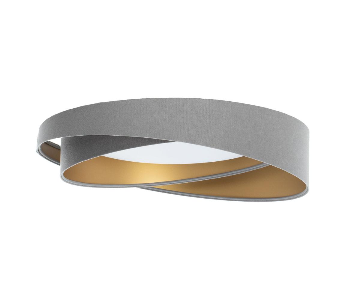  LED Stropní svítidlo GALAXY MODERN LED/24W/230V pr. 55 cm šedá/zlatá D-090-060-014