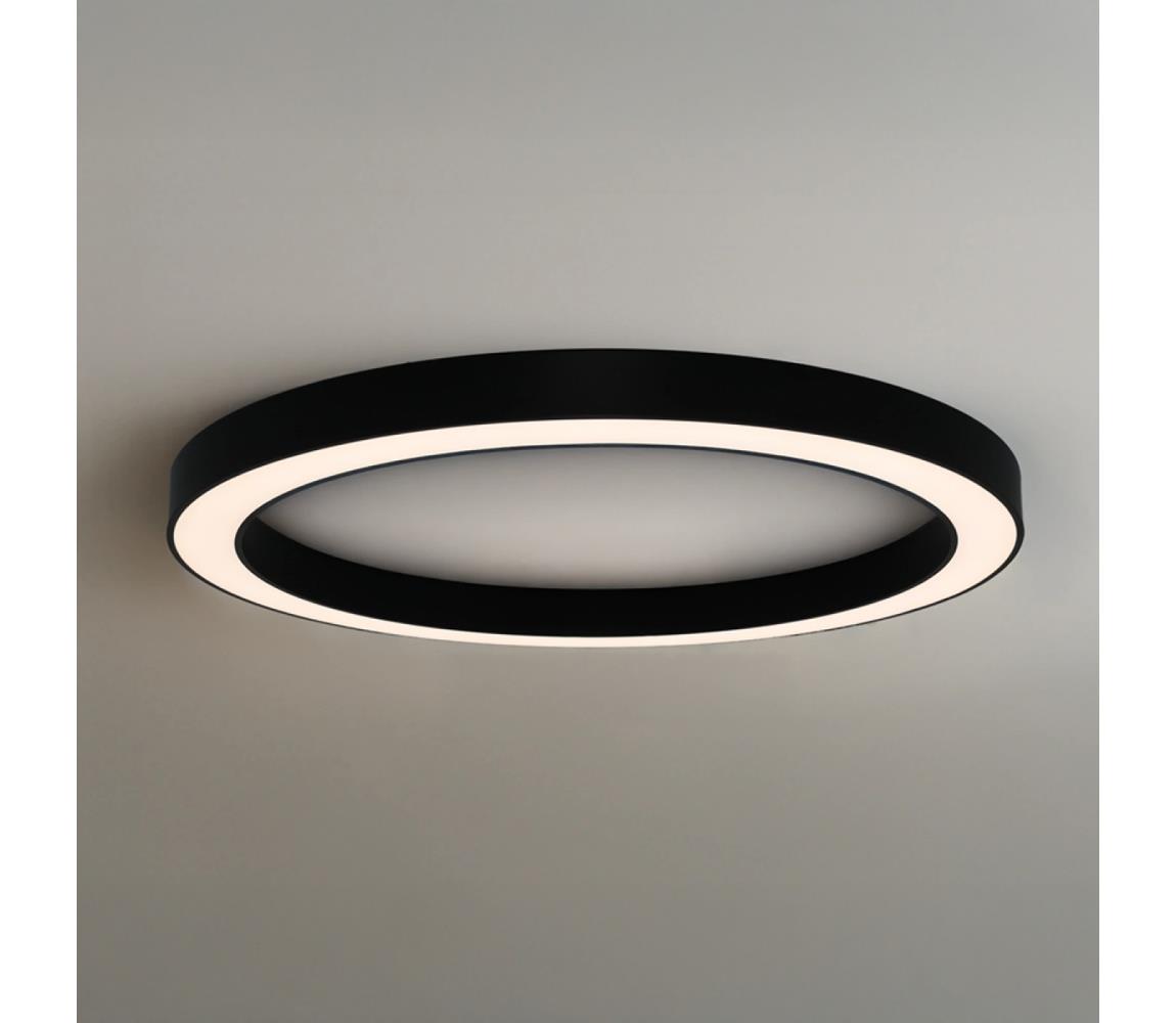  LED Stropní svítidlo LED/100W/230V 3000/4000/6500K pr. 100 cm černá CL7433