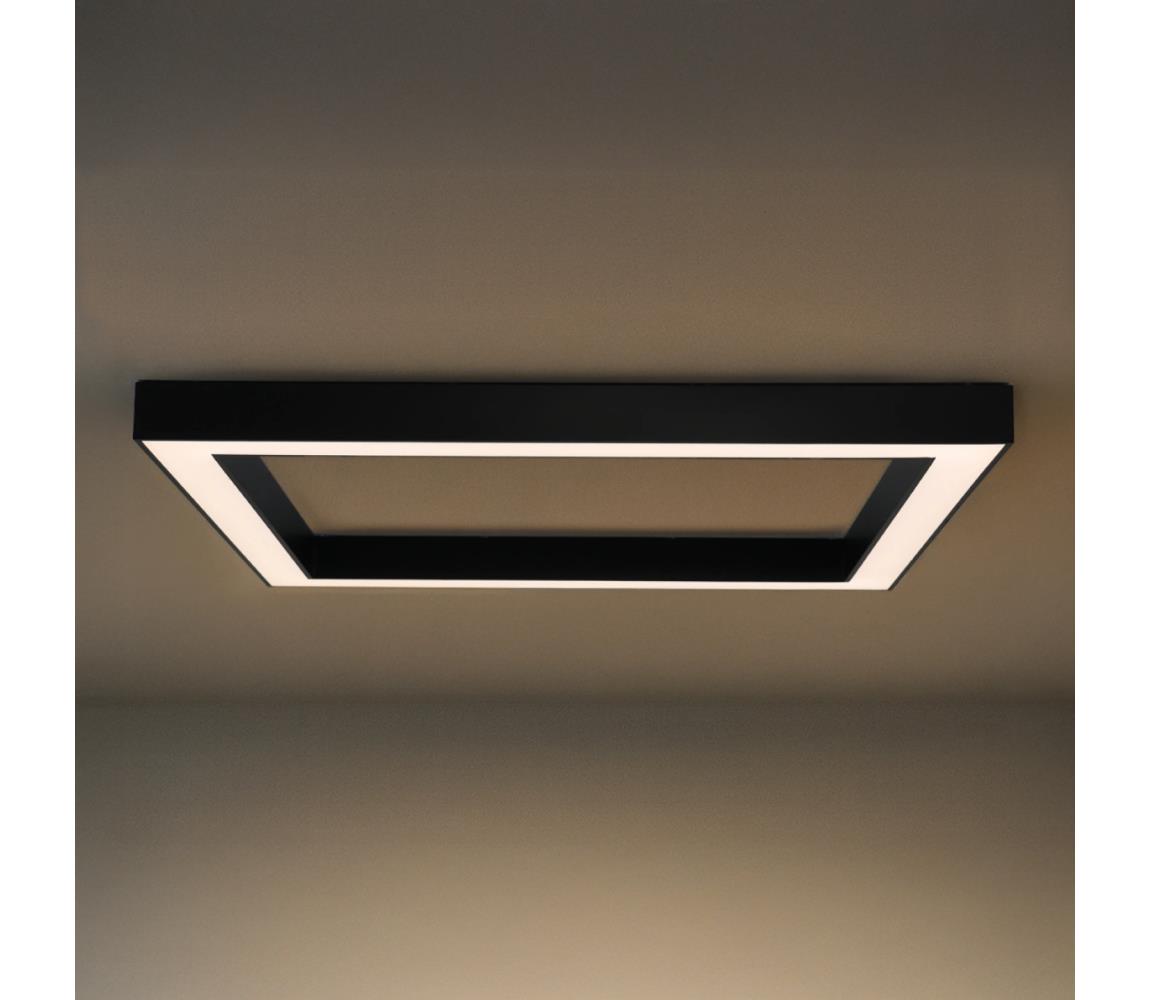  LED Stropní svítidlo LED/150W/230V 3000/4000/6500K 120x120 cm černá CL7534