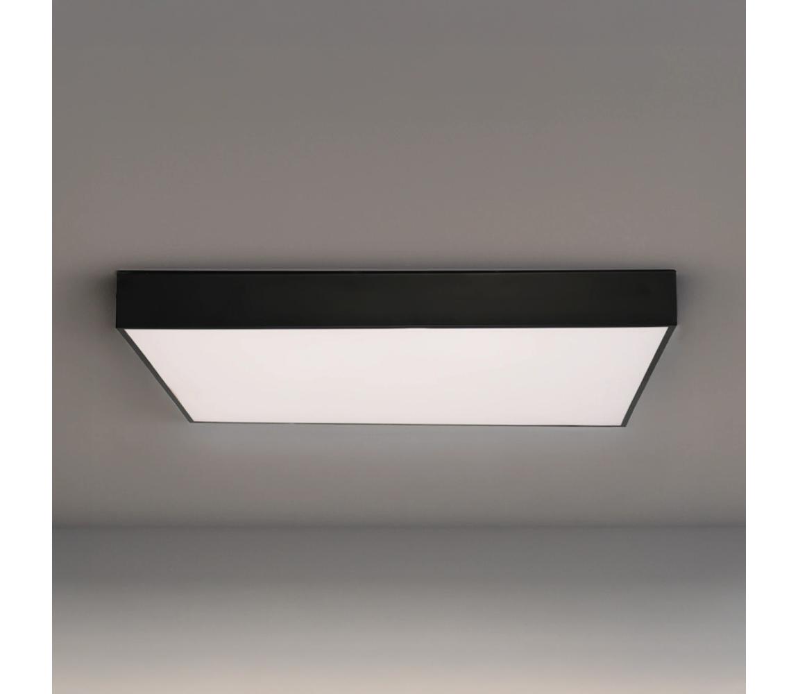  LED Stropní svítidlo LED/215W/230V 3000/4000/6500K 80x80 cm černá CL7232