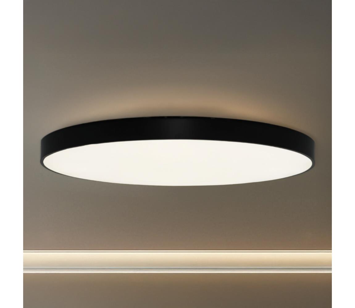  LED Stropní svítidlo LED/300W/230V 3000/4000/6500K pr. 120 cm černá CL7134