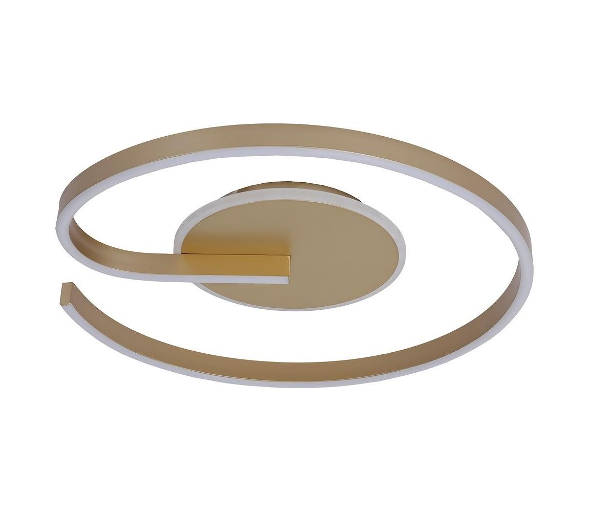  LED Stropní svítidlo LORENZO LED/22W/230V pr. 50 cm zlatá ML1849