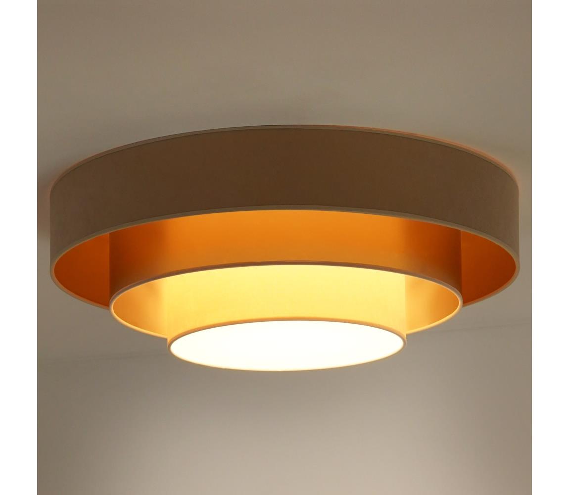  - LED Stropní svítidlo LUNETA LED/26W/230V pr. 60 cm 4000K béžová/zlatá 606271