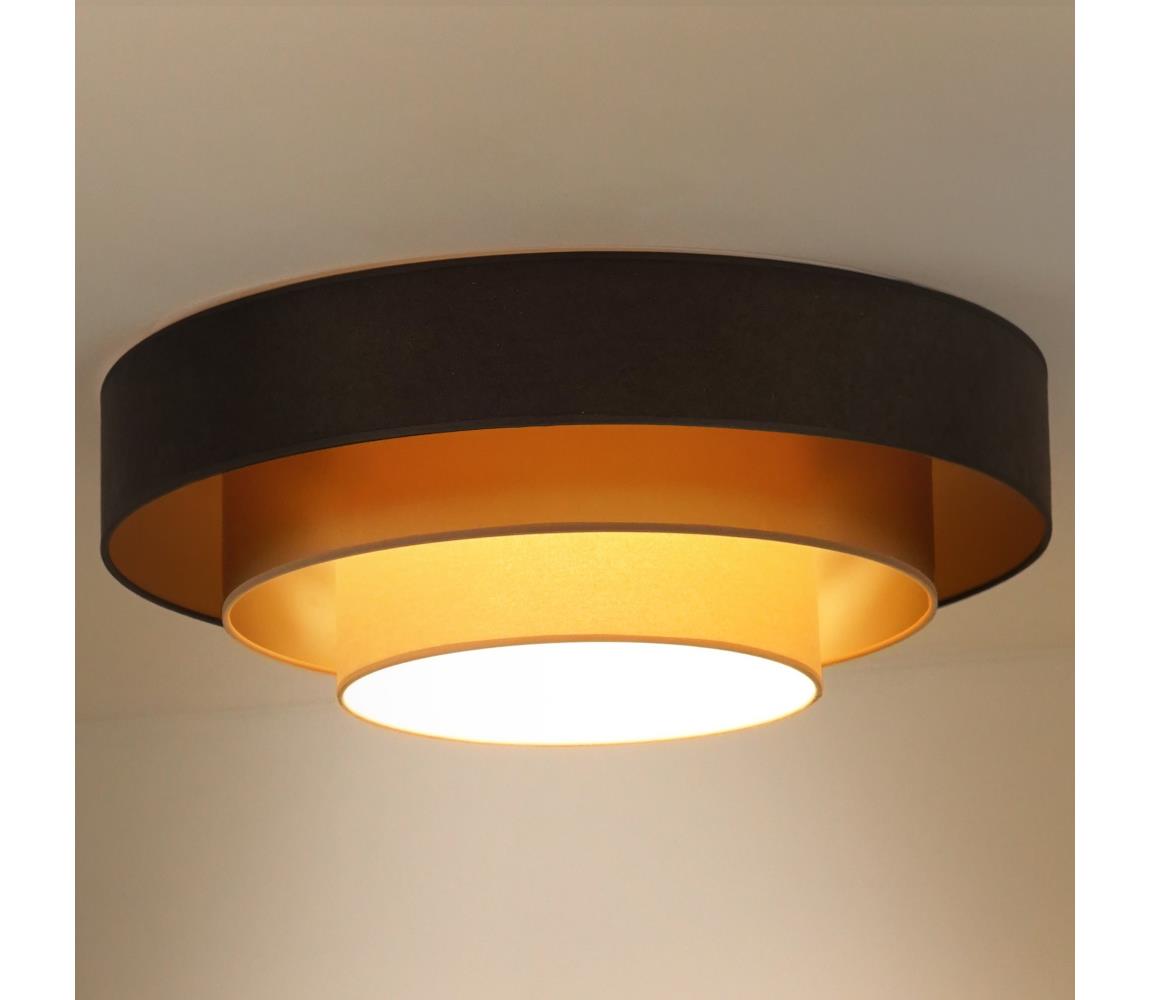  - LED Stropní svítidlo LUNETA LED/26W/230V pr. 60 cm 4000K hnědá/zlatá 606288