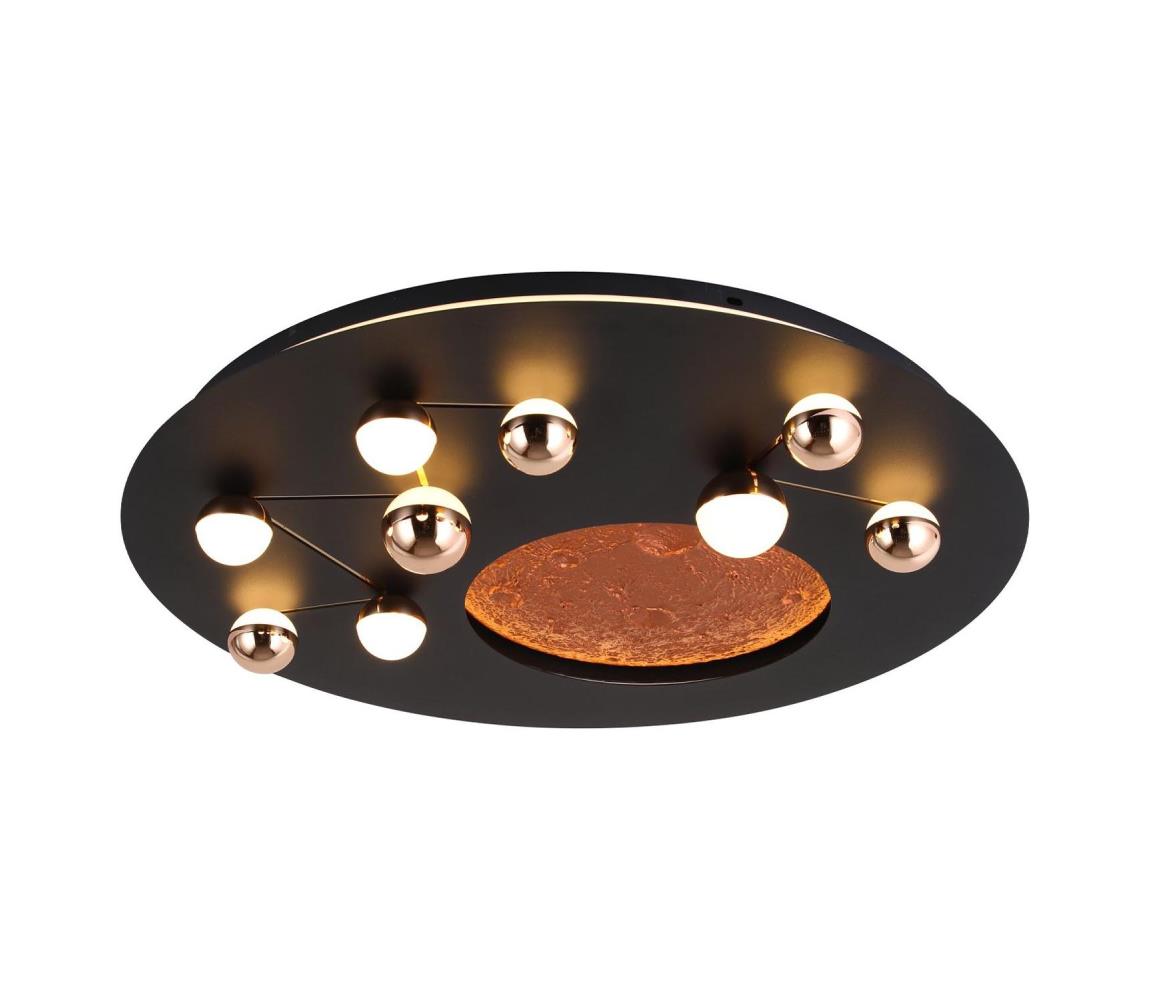  LED Stropní svítidlo MARS LED/58W/230V 3000K černá 701CHD1688