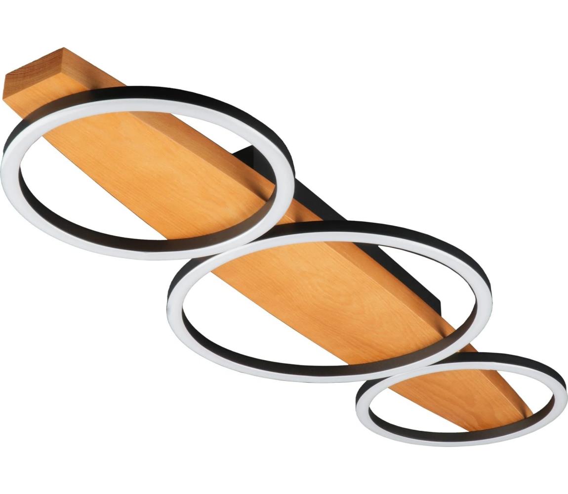  LED Stropní svítidlo MELISA LED/28W/230V 26,5x70 cm borovice 334251