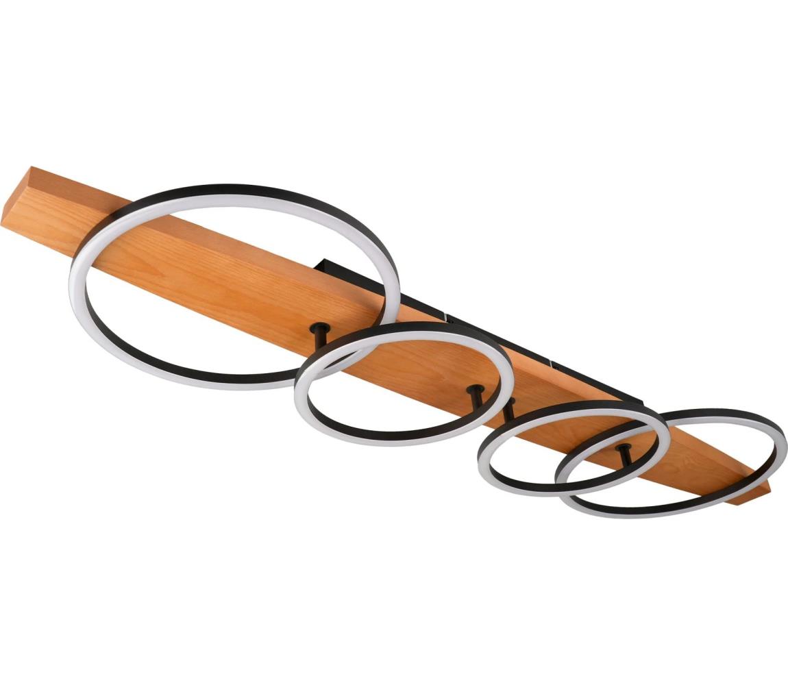  LED Stropní svítidlo MELISA LED/35W/230V 26,5x95 cm borovice 334268