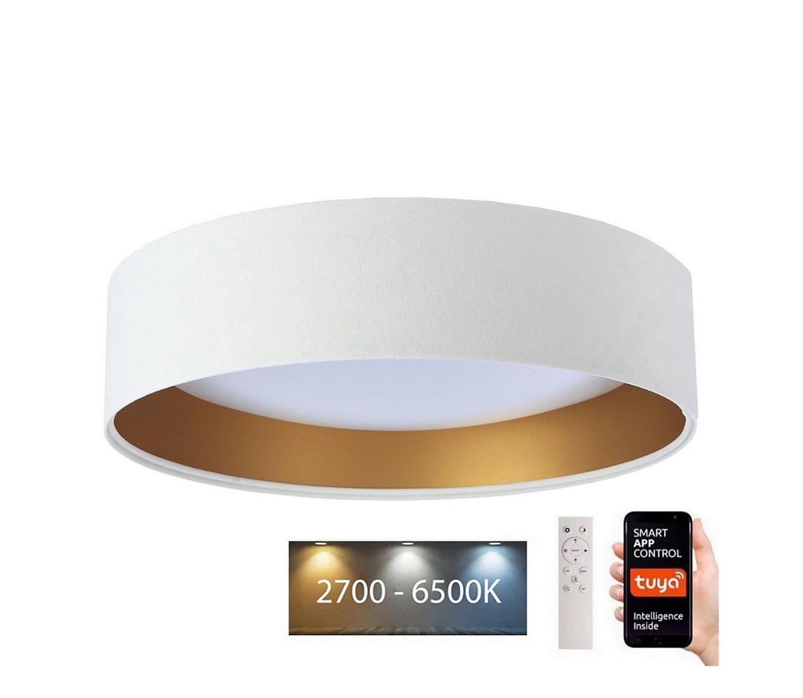  LED Stropní svítidlo SMART GALAXY LED/36W/230V Wi-Fi Tuya bílá/zlatá + DO 