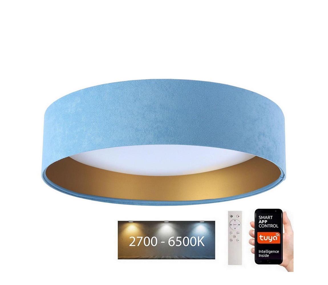  LED Stropní svítidlo SMART GALAXY LED/36W/230V Wi-Fi Tuya modrá/zlatá + DO 