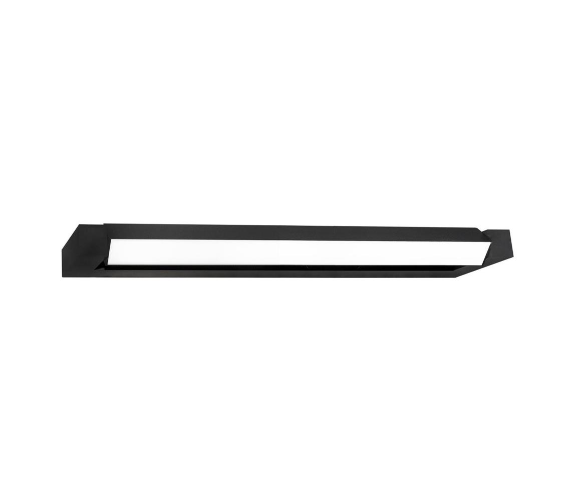  LED Venkovní nástěnné svítidlo 2xLED/16W/230V IP54 90 cm černá LEDASTER 2x16W