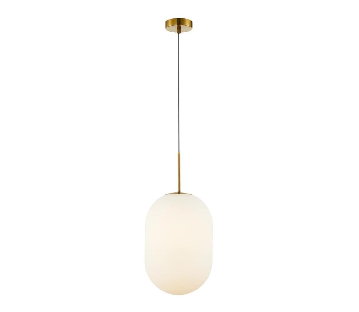  Lustr na lanku ALIAS 1xE14/40W/230V pr. 24 cm zlatá ML0318
