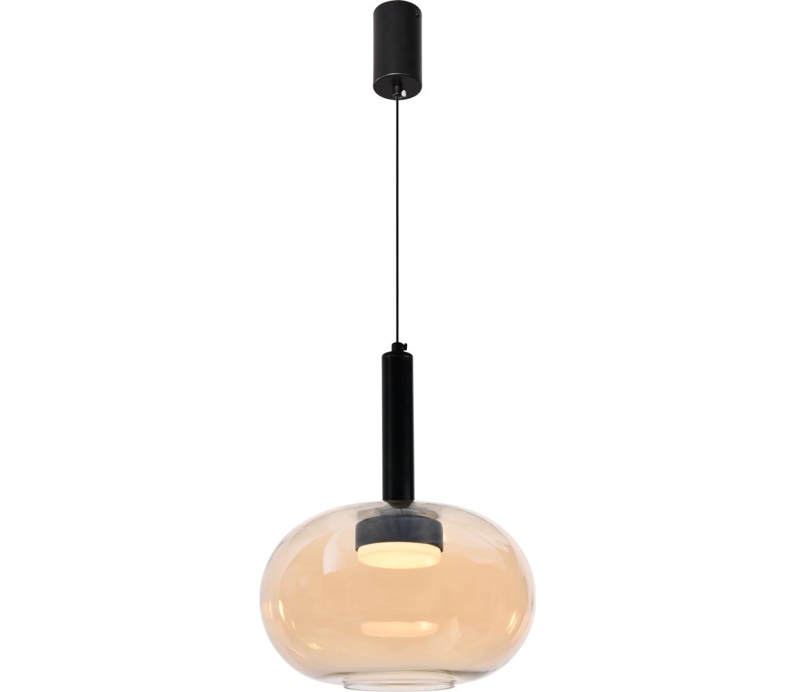  Lustr na lanku BUENO 1xGX53/9W/230V pr. 25 cm kouřová béžová 31-50465