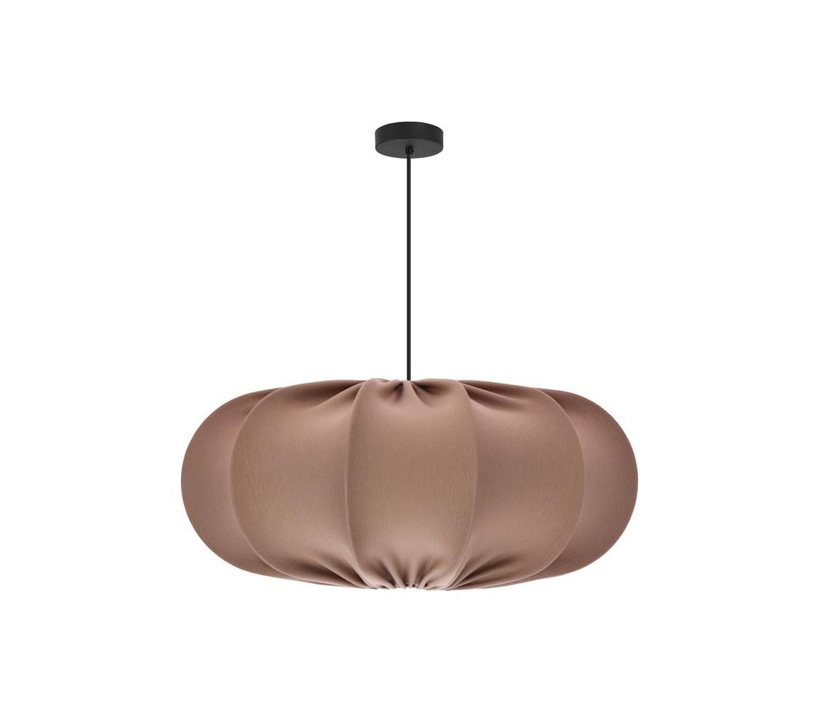  Lustr na lanku CAFEE 1xE27/40W/230V pr. 52 cm hnědá 31-41999