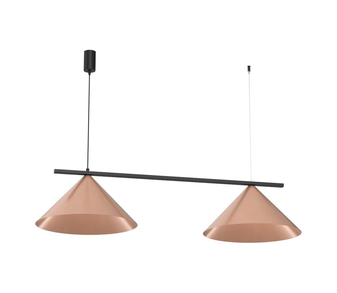  Lustr na lanku CAPITAL 2xGX53/15W/230V rose gold MLP0944