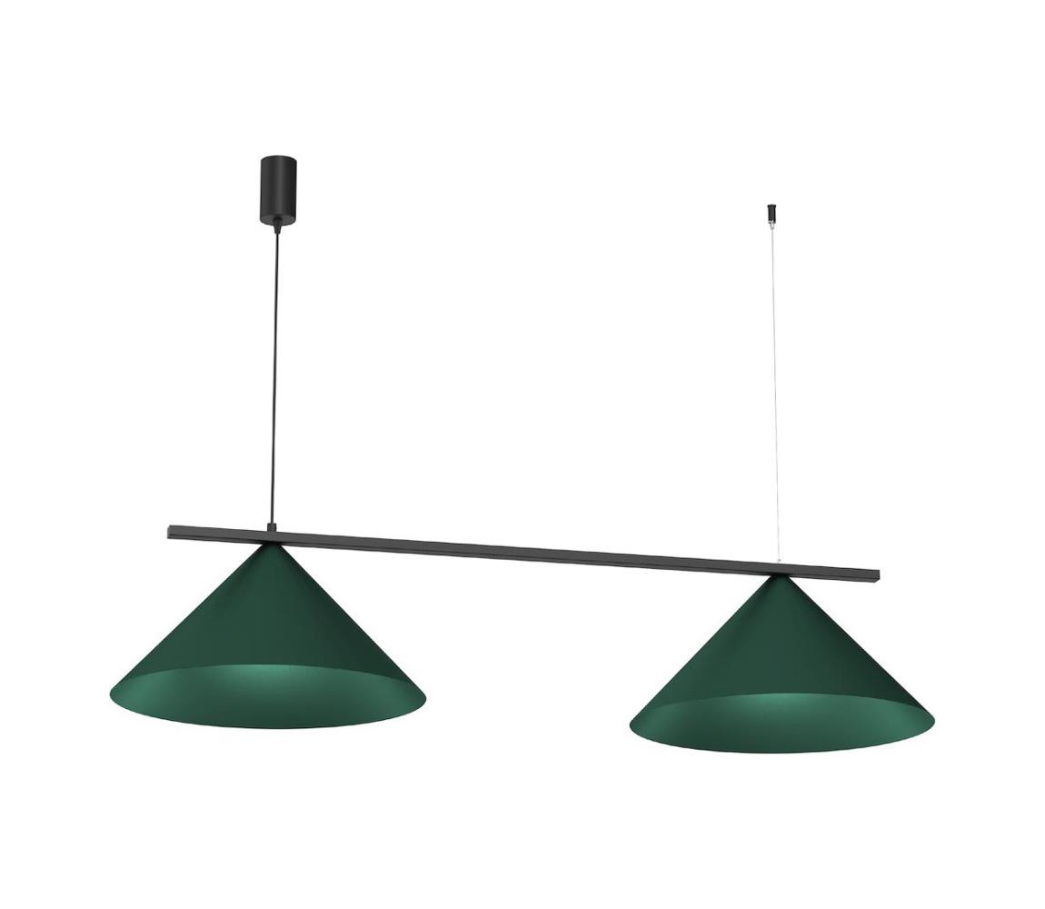  Lustr na lanku CAPITAL 2xGX53/15W/230V zelená MLP1529