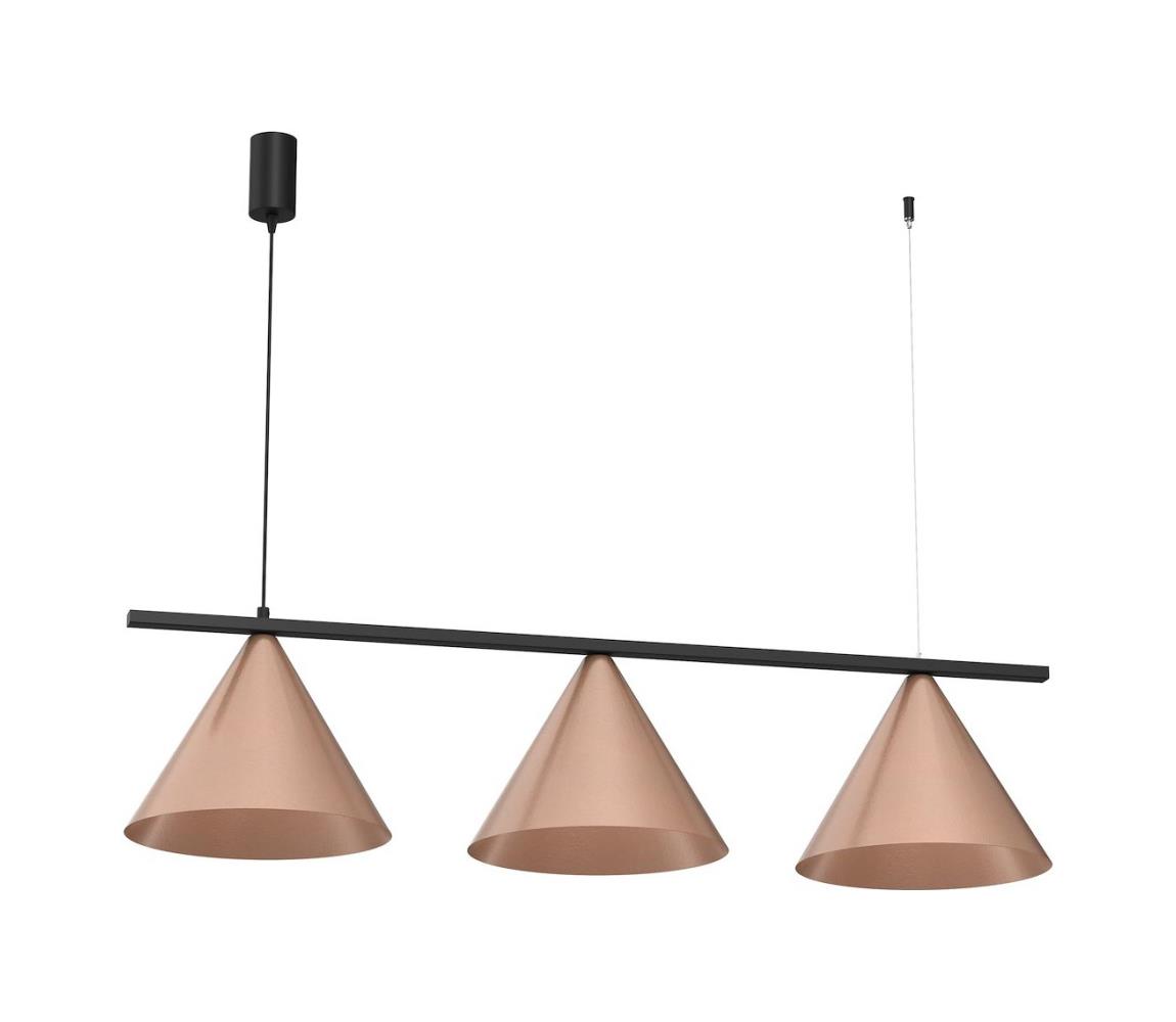  Lustr na lanku CAPITAL 3xGX53/15W/230V rose gold MLP0940