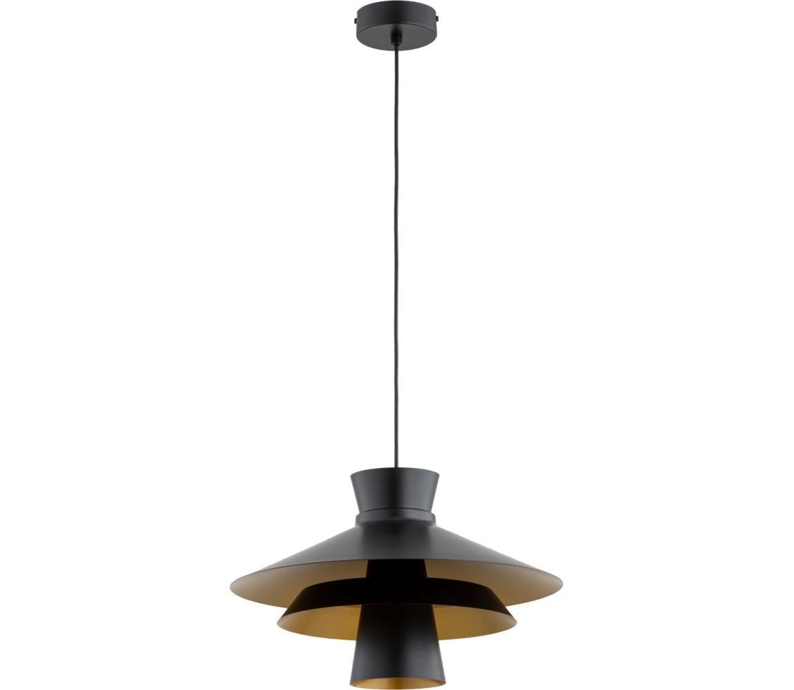  Lustr na lanku CELESTE 1xE27/15W/230V černá 61652