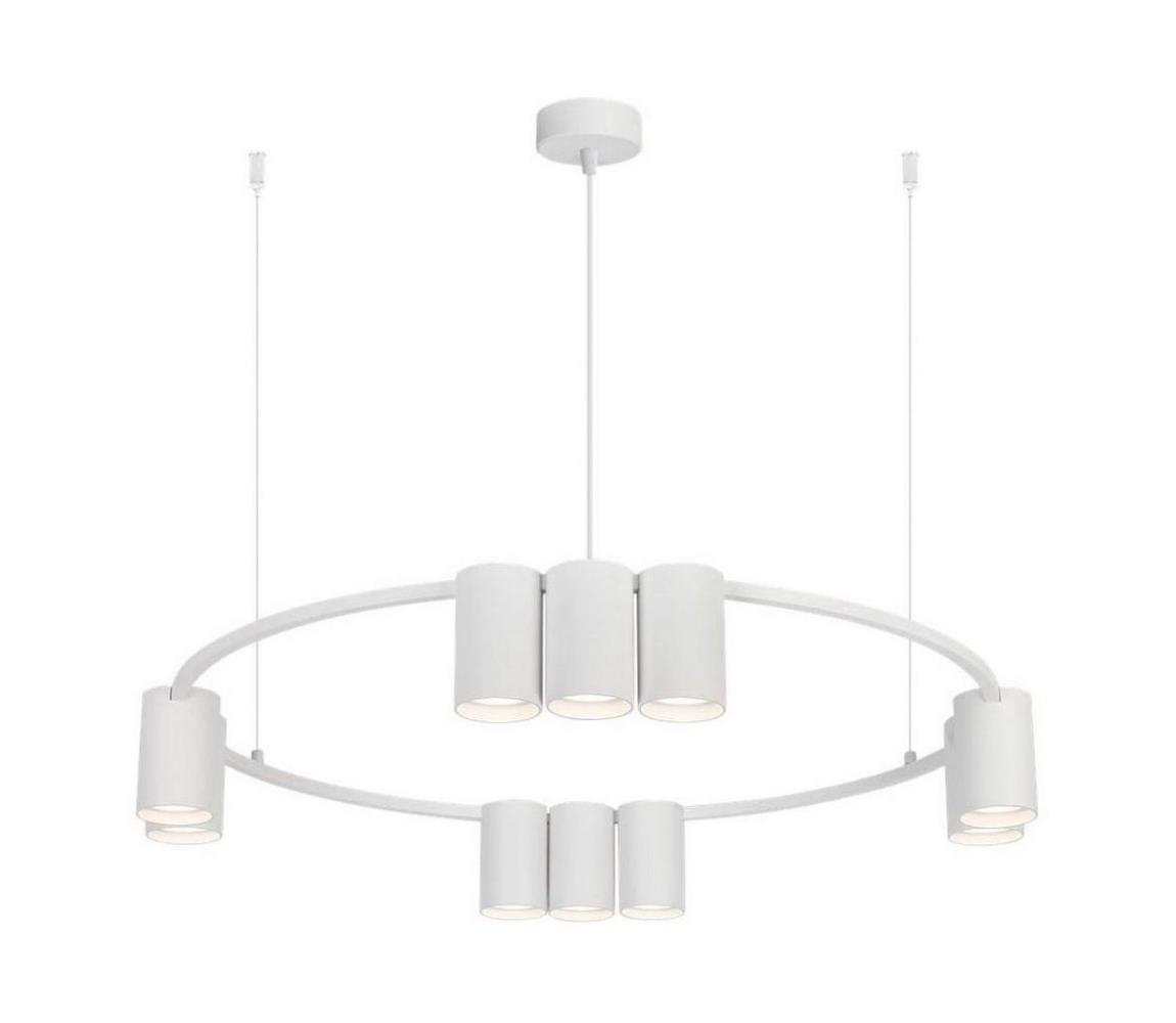  Lustr na lanku GENESIS 10xGU10/8W/230V bílá ML0374