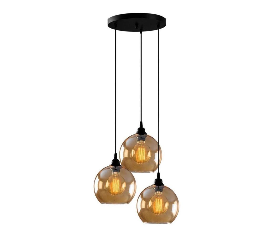  Lustr na lanku GOLD 3xE27/40W/230V 892OPV1899