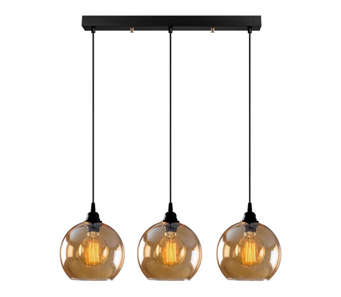  Lustr na lanku GOLD 3xE27/40W/230V 892OPV1901