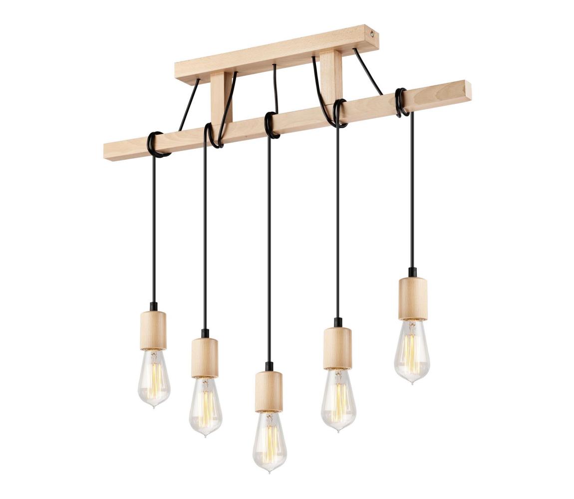  Lustr na lanku LEON 5xE27/60W/230V LM 5.97