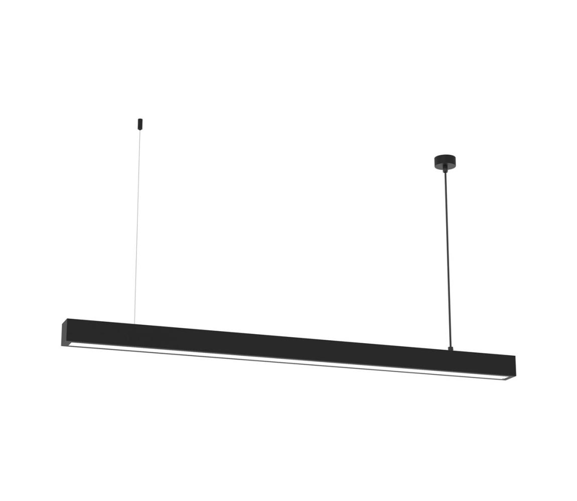  Lustr na lanku LUNGO T8 1xG13/18W/230V černá MLP8912