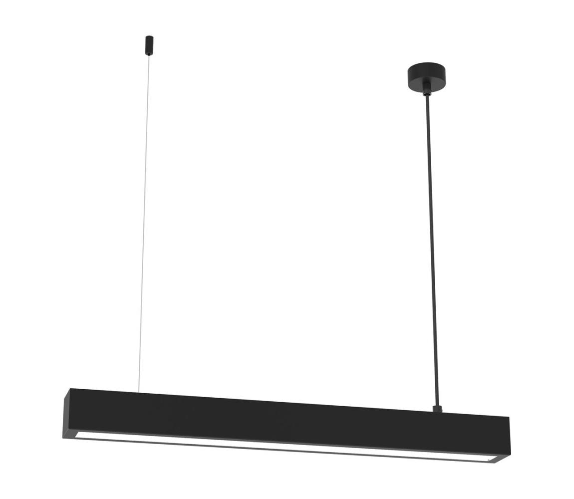  Lustr na lanku LUNGO T8 1xG13/9W/230V černá MLP8911