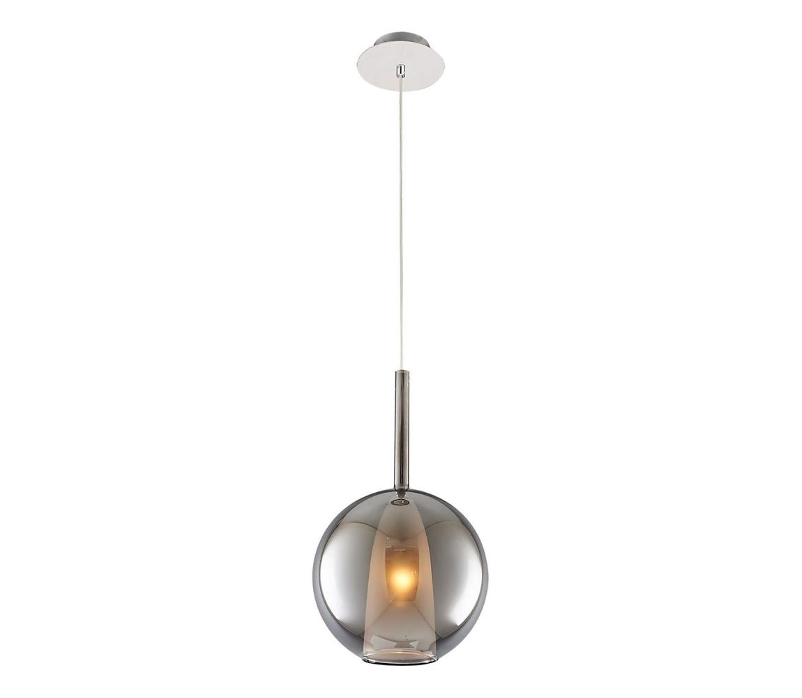  Lustr na lanku MUSCAT 1xE14/40W/230V kouřová 414LRC1296