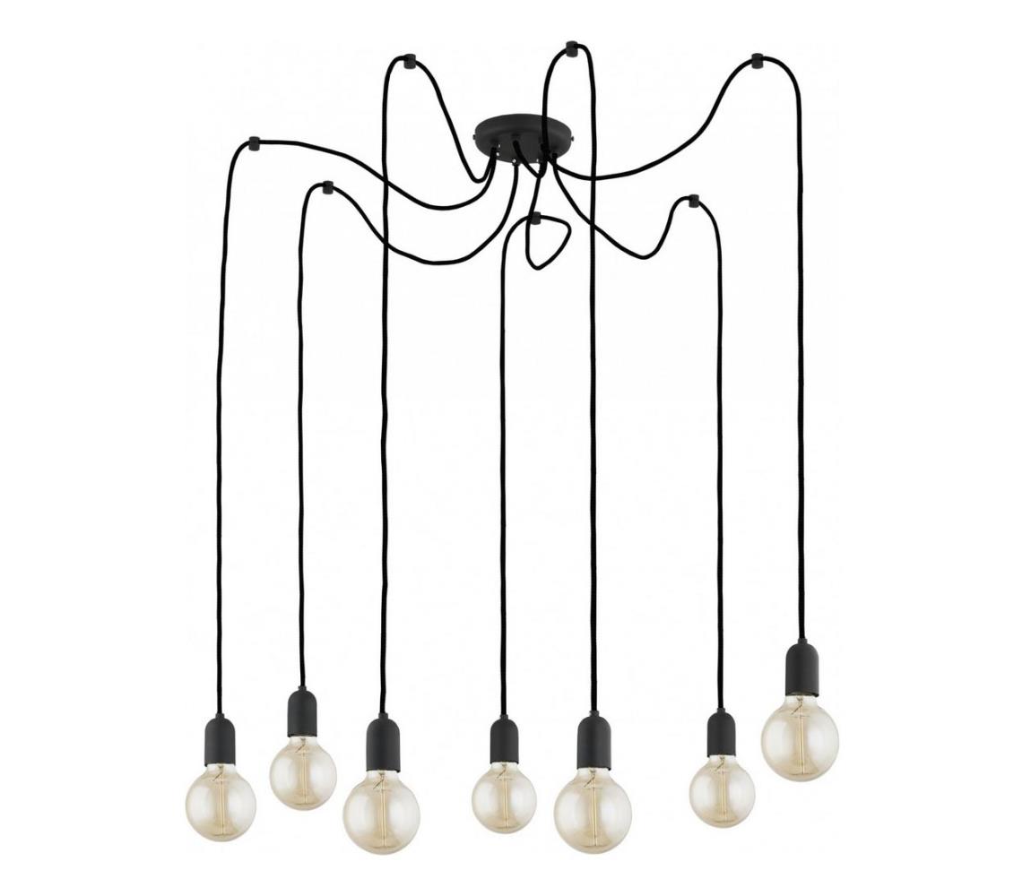  Lustr na lanku QUALLE 7xE27/60W/230V pavouk 2363