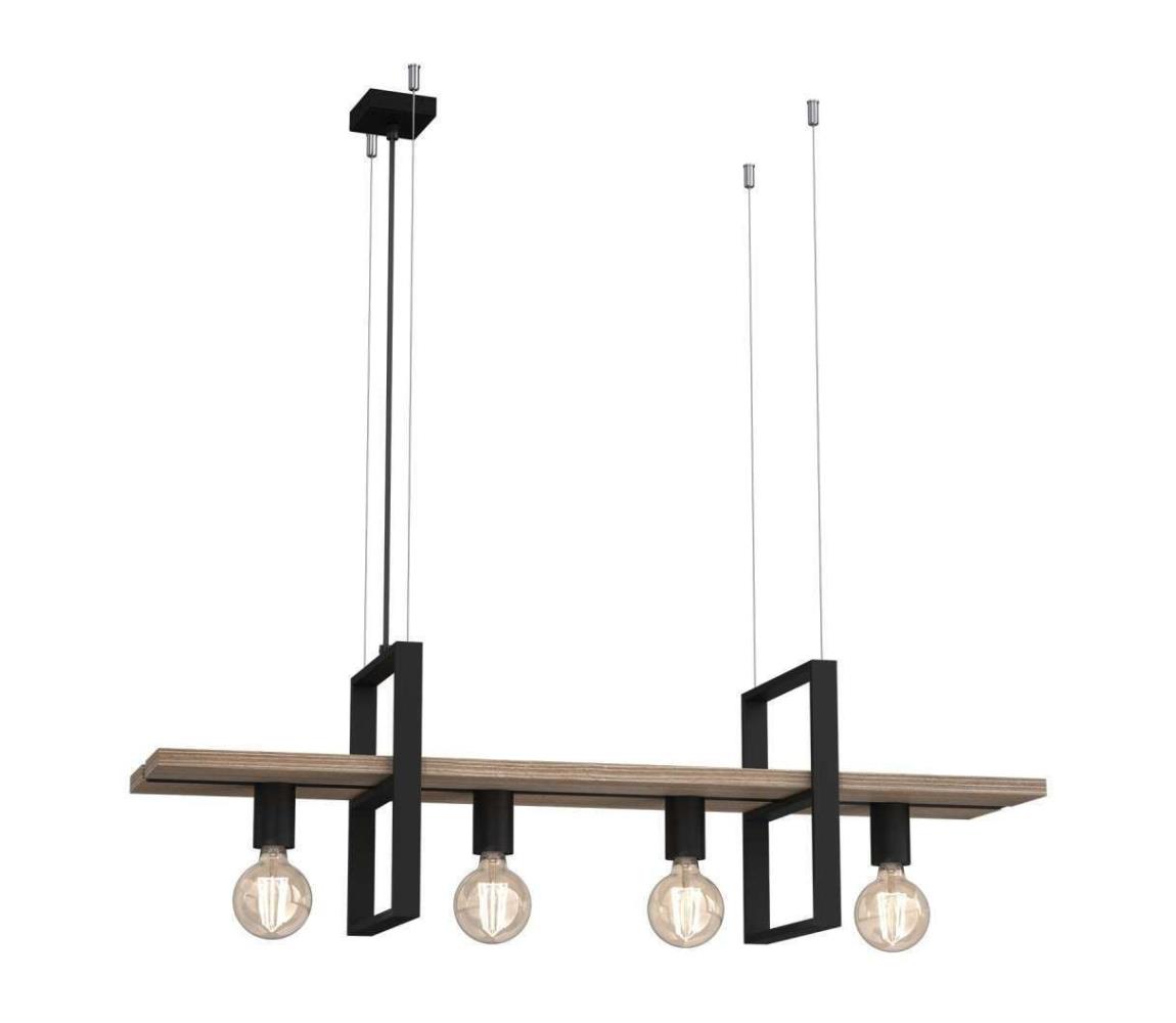  Lustr na lanku SHELF 4xE27/60W/230V 424