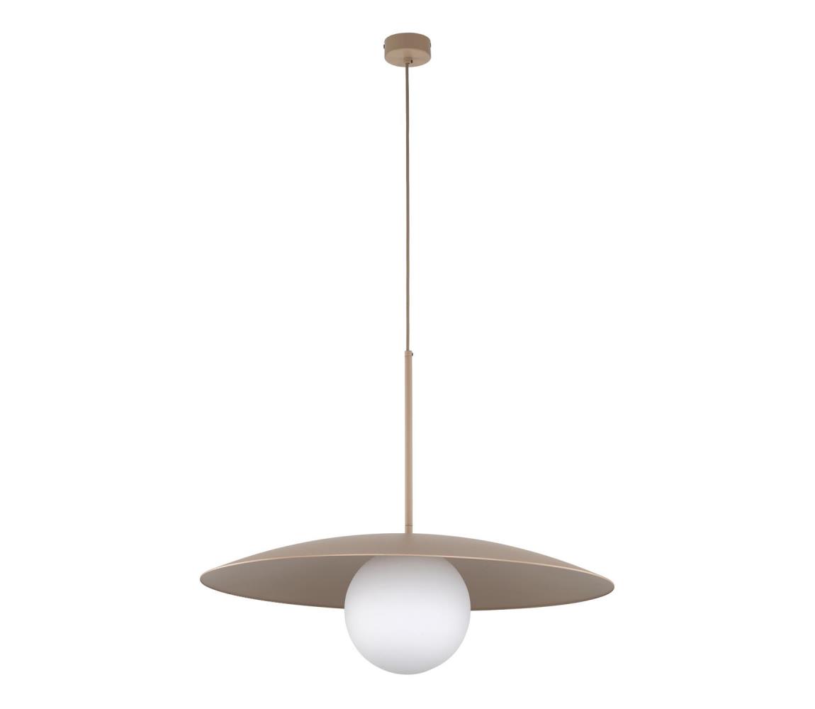  Lustr na lanku SLATE 1xE27/15W/230V pr. 65 cm béžová 10910