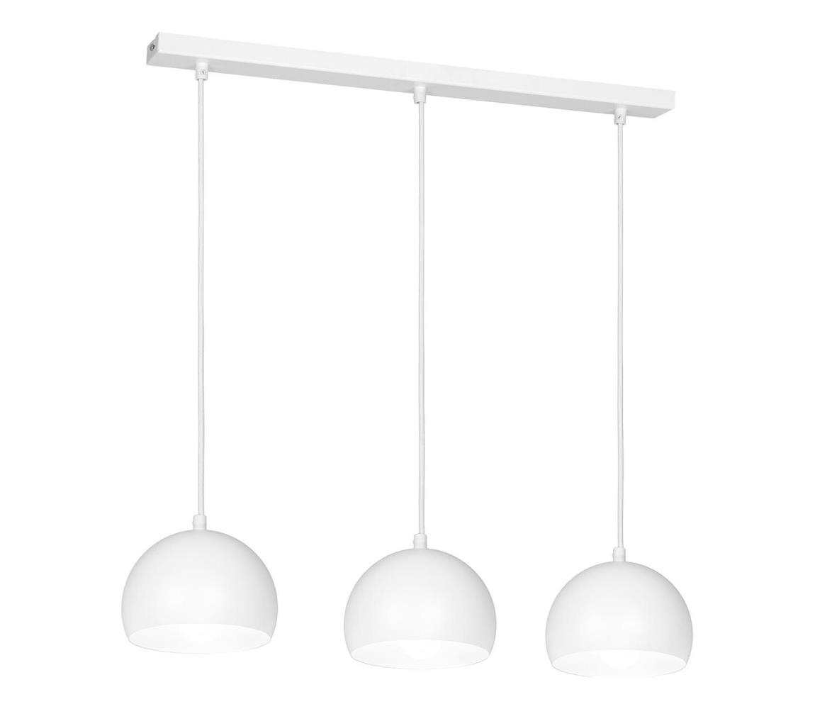  Lustr na lanku SOOL 3xE27/15W/230V bílá 1212