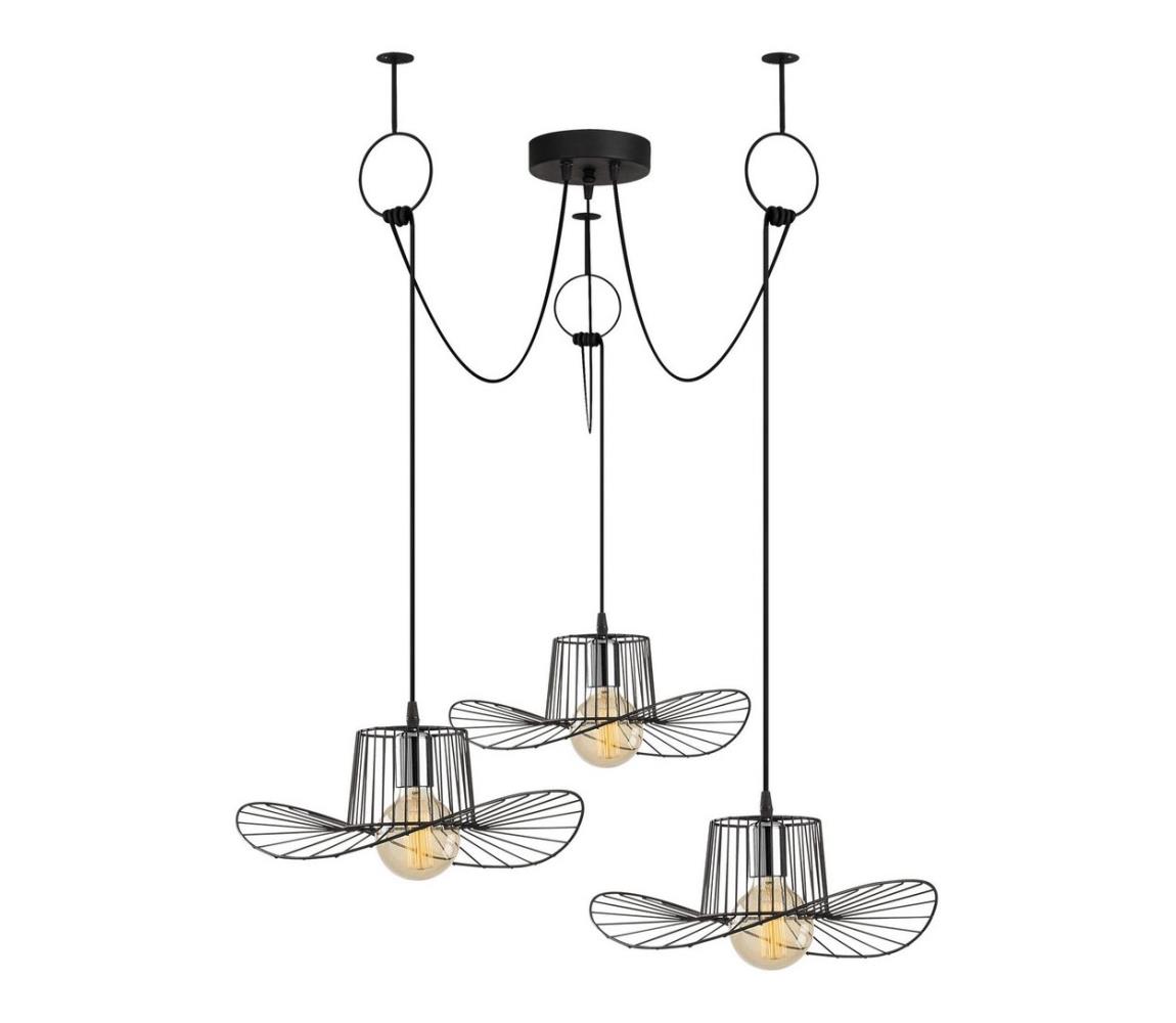  Lustr na lanku TEL 3xE27/40W/230V pavouk 892OPV1725
