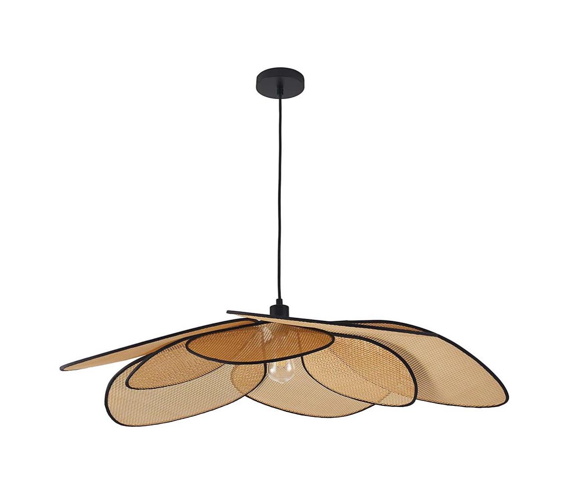  Lustr na lanku TOBAGO 1xE27/20W/230V pr. 100 cm béžová 331199