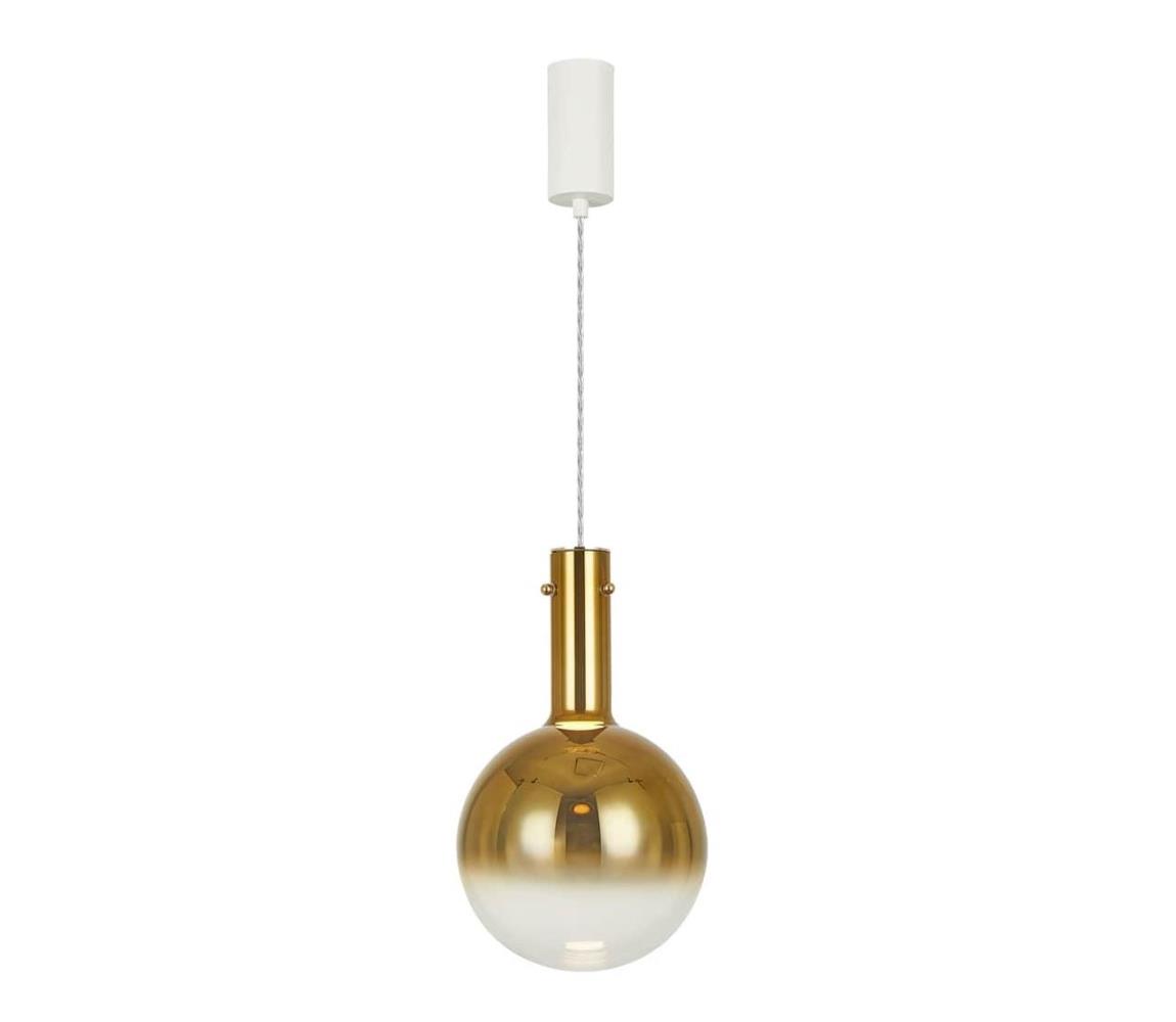  Lustr na lanku TORONTO 1xGU10/8W/230V zlatá ML0326